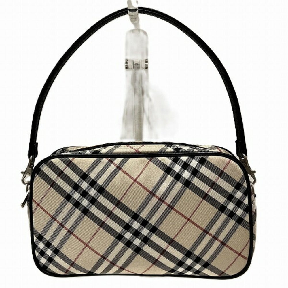 Burberry Blue Label Nova Check Pattern Pouch, Accessory, Women's
